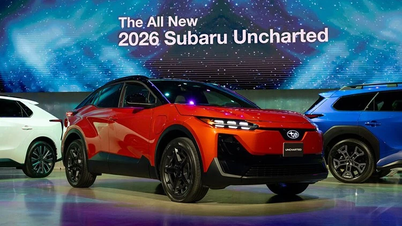 Subaru Uncharted 2026 ra mắt "em song sinh" của Toyota C-HR+