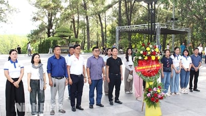 Hội Doanh nhân trẻ Hà Nam - Ninh Bình - Nam Định tổ chức hoạt động tri ân các anh hùng liệt sĩ tại tỉnh Hà Tĩnh, Quảng Trị