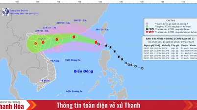 Thanh Hóa là một trong các tỉnh có khả năng chịu ảnh hưởng trực tiếp của bão Wipha