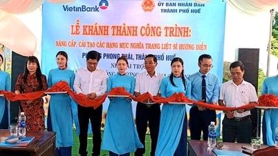 Khánh thành công trình nâng cấp, cải tạo Nghĩa trang Liệt sĩ Hương Điền