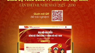 Ra mắt chuyên trang Đại hội Đảng bộ Tổng công ty Hàng hải Việt Nam lần thứ VII, nhiệm kỳ 2025–2030