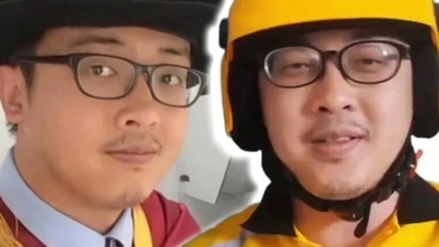 베이징대와 옥스퍼드대에서 석사학위를 받았음에도 불구하고 음식을 배달하는 "학문적 천재"