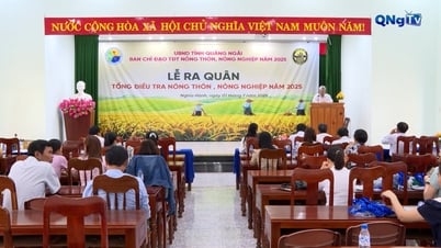 Quang Ngai, 2025년 농촌 및 농업 인구조사 개시