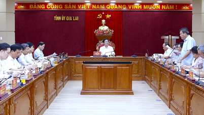 Hội nghị Ban Thường vụ Tỉnh ủy Gia Lai lần thứ nhất