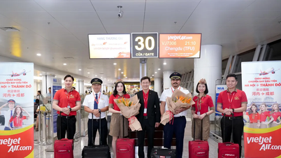 Ajoutez un nouvel itinéraire de vol, accueillez un été brillant avec Vietjet à Chengdu (Chine)