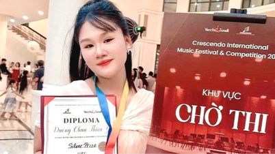 5 estudiantes de Lao Cai ganaron premios en el concurso Crescendo 2025