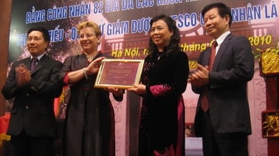 82 bia tiến sĩ Văn Miếu được công nhận di sản tư liệu thế giới từ năm 2010