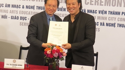 วิทยาลัยดนตรีนครโฮจิมินห์ร่วมมือส่งเสริมการพัฒนา 'ความรับผิดชอบต่อชุมชน'