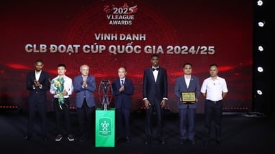 រដ្ឋមន្ត្រី Luong Tam Quang ផ្តល់រង្វាន់ដល់ក្រុម CAHN ចំនួន 1 ពាន់លានដុង គ្រូបង្វឹក Polking និងក្រុមរបស់គាត់ឈានដល់អាស៊ី