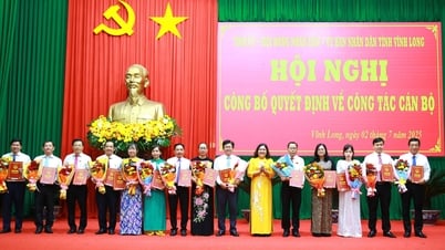 HĐND, UBND tỉnh Vĩnh Long công bố các quyết định về công tác cán bộ