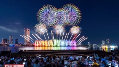 Revealing the 2 best teams entering the final round of the Da Nang International Fireworks Festival