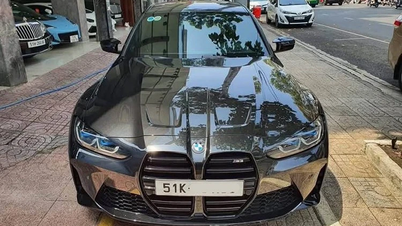 La seule BMW M3 G80 à transmission manuelle « monstre » au Vietnam est sur le marché des voitures d'occasion