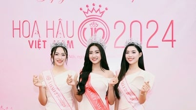 Màn hoà giọng bất ngờ của hoa hậu Hà Trúc Linh và 2 á hậu