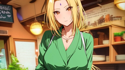 AI biến mỹ nhân anime thành hầu gái gợi cảm đến nghẹt thở