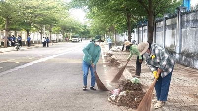 Xã Vạn Ninh: Hơn 1.000 người tham gia tổng vệ sinh môi trường