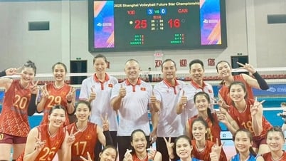Tuyển bóng chuyền nữ Việt Nam xếp thứ 4 giải Thượng Hải 2025