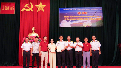 Lữ đoàn 685 và Công ty TNHH Sản xuất thương mại dịch vụ QMCD – SBL Việt Nam ký kết quy chế và chương trình phối hợp hoạt động