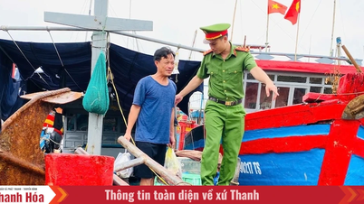 Công an Thanh Hóa chủ động phòng, chống cơn bão số 3