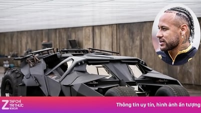 Neymar chi 1,3 triệu euro tậu Batmobile