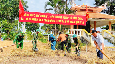 Sư đoàn 5 (Quân khu 7) làm công tác dân vận tại tỉnh Tây Ninh