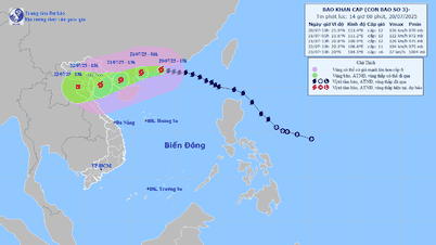 Bão số 3 đang ở khu vực Bắc Biển Đông, cách Hải Phòng-Quảng Ninh 560km