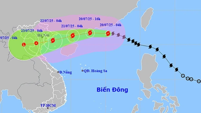 Bão số 3 tiến vào đất liền, cảnh báo mưa lớn, gió giật mạnh