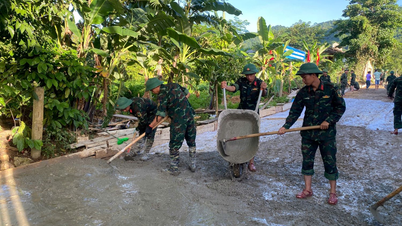 Hành quân dã ngoại lên xã vùng cao giúp dân