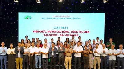 Ban Biên tập Báo và PTTH Lâm Đồng làm việc với cơ sở 2 tại phường Bắc Gia Nghĩa