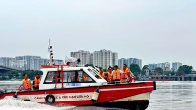 Hà Nội: Chủ động bảo đảm an toàn mùa mưa bão trên sông Hồng
