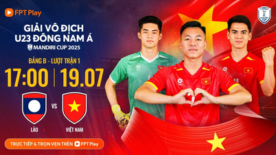Nhận định U23 Việt Nam vs U23 Lào, 17h00 ngày 19/7: 3 điểm là đương nhiên