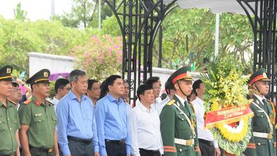 Đoàn công tác tỉnh Lâm Đồng tổ chức các hoạt động tri ân tại Quảng Trị