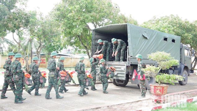 Bộ CHQS tỉnh Thanh Hóa: Triển khai công tác sẵn sàng ứng phó bão số 3 (bão Wipha)