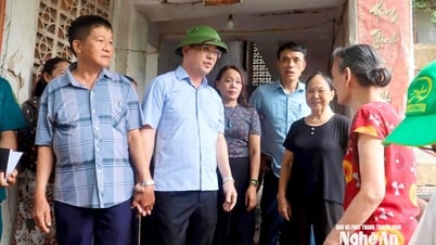 'Không chủ quan, không bị động': Các phường của Nghệ An kích hoạt phương án phòng chống, sẵn sàng ứng phó bão số 3