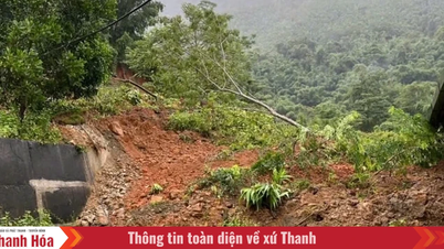 Cảnh báo lũ quét, sạt lở đất trên địa bàn 38 xã của tỉnh Thanh Hóa