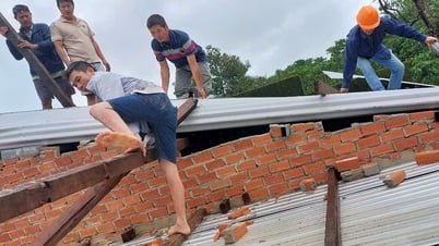 Lâm Đồng: Mưa lớn, dông lốc gây thiệt hại tại nhiều khu vực