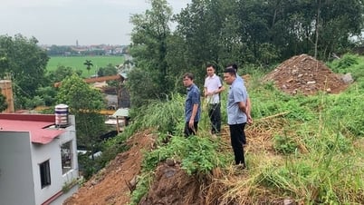 Mỹ Đức rà soát điểm xung yếu, sẵn sàng ứng phó mưa lớn, bão số 3