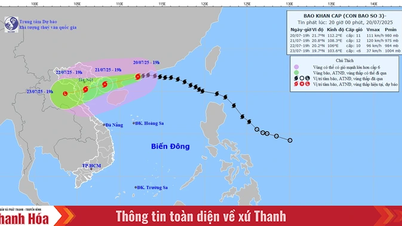 Bão số 3 giảm cấp, cách Quảng Ninh - Hải Phòng khoảng 480km