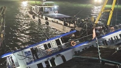 Vụ lật tàu trên vịnh Hạ Long: Tìm kiếm các nạn nhân mất tích trong thời gian sớm nhất