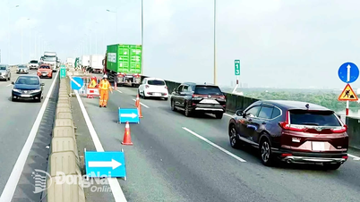 Tăng tốc thi công, rút ngắn thời gian sữa chữa cầu Long Thành trước 3 ngày