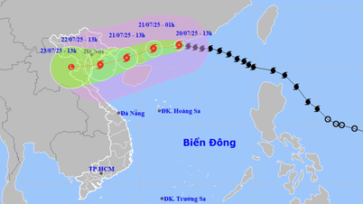 Bão Wipha mạnh lên cấp 12 giật cấp 15, hướng vào Quảng Ninh - Thanh Hóa