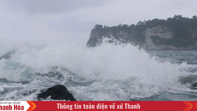Tác động bão số 3, vùng biển Thanh Hóa gió có thể giật cấp 10-11