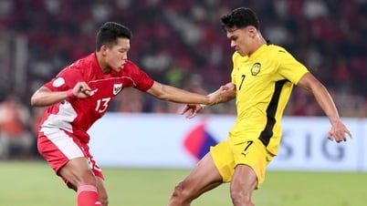 U23 Indonesia - U23 Malaysia (hiệp 1) 0-0: U23 Indonesia đang ép sân