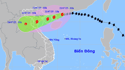 1 giờ sáng nay, bão số 3 mạnh cấp 9, giật cấp 11, cách Hải Phòng khoảng 350 km