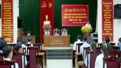 Đại biểu HĐND tỉnh tiếp xúc cử tri trước kỳ họp thứ 2