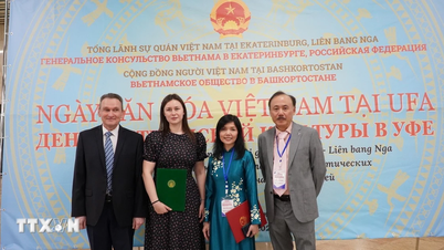 Tưng bừng Ngày văn hóa Việt Nam tại thủ phủ Upha của Nga