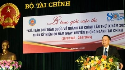 Báo Dân trí đạt giải A Giải Báo chí toàn quốc về ngành tài chính