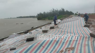 Bảo đảm an toàn các công trình đang thi công, hạn chế thấp nhất thiệt hai do bão gây ra