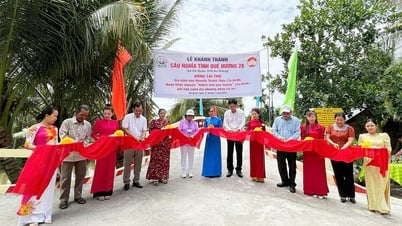 Xã Gò Quao khánh thành 2 cầu giao thông nông thôn