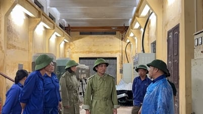 Xã Vân Đình chủ động ứng phó với bão số 3