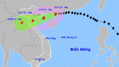 6 giờ sáng nay, bão số 3 mạnh cấp 9, giật cấp 11, cách Hải Phòng khoảng 233 km